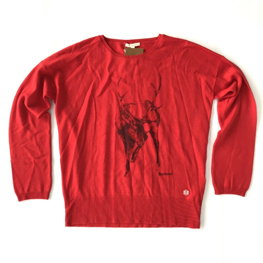 Barbour Caribou Carston Knit Crew Neck Sweater 6